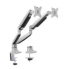 Brateck LDT10-C024 Dual Monitor Aluminum Interactive Counterbalance Monitor Arm - Fit Most 13``-32`` Monitors Up to 9kg per screen VESA 75x75/100x100
